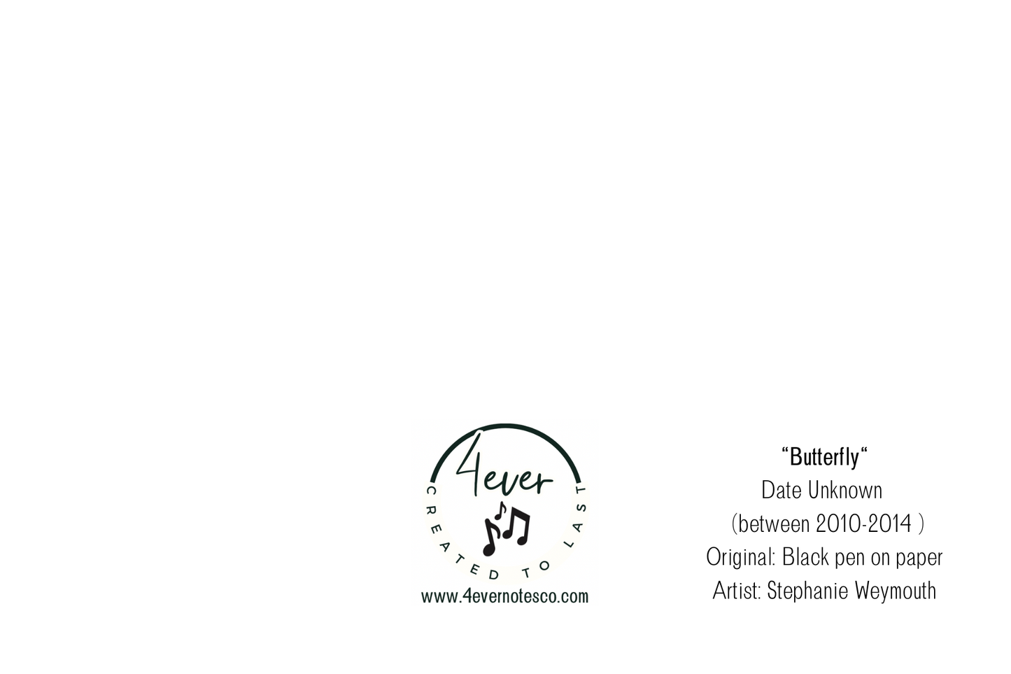 "Butterfly" card pack