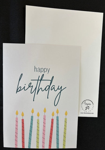 Happy Birthday Candles