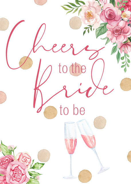 Cheers to the Bride to Be