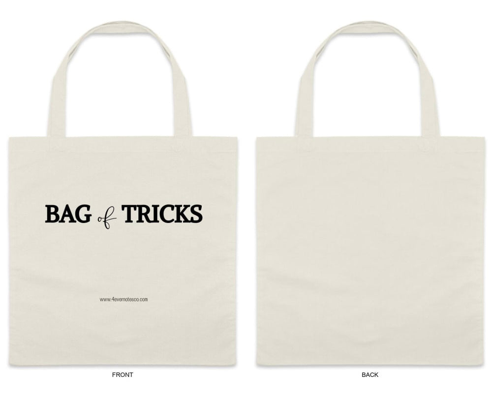 Bag of Tricks (canvas tote)