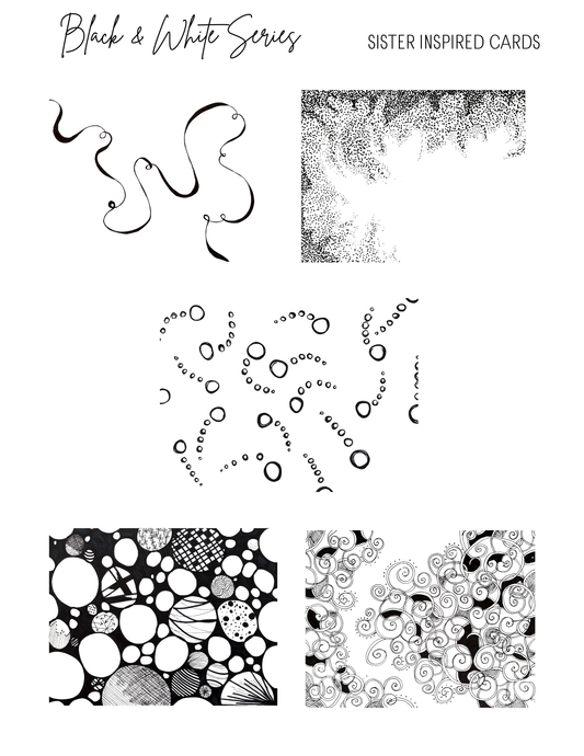 "Black & White Series" (multipack)