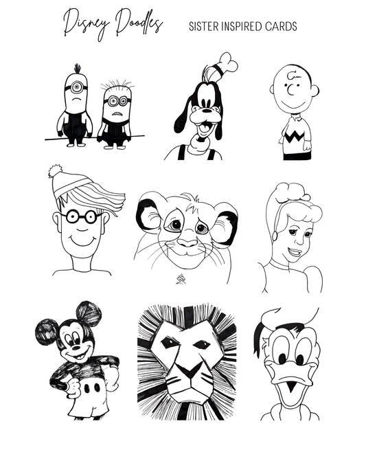 "Disney Doodles" (multipack)
