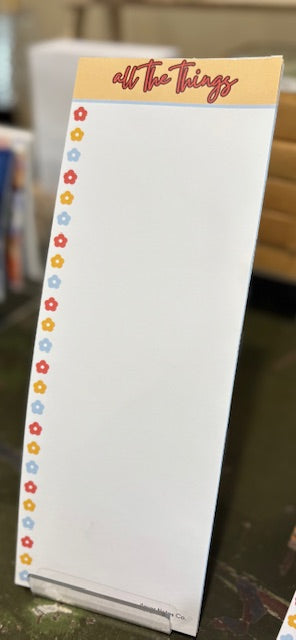 "All The Things" (notepad)