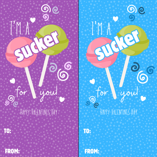 *PRE ORDER* "Sucker for You" Valentines