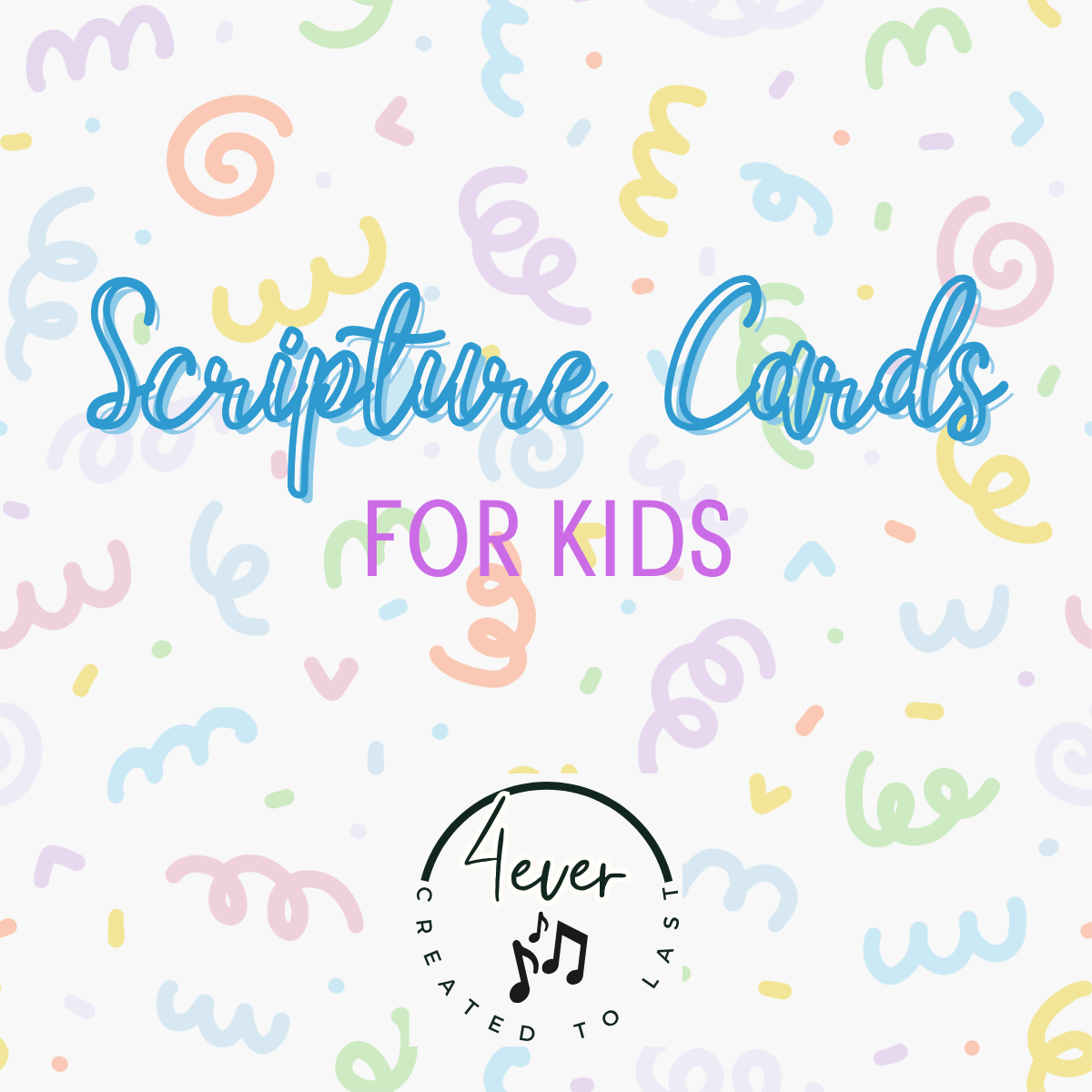 Scripture Cards for Kids