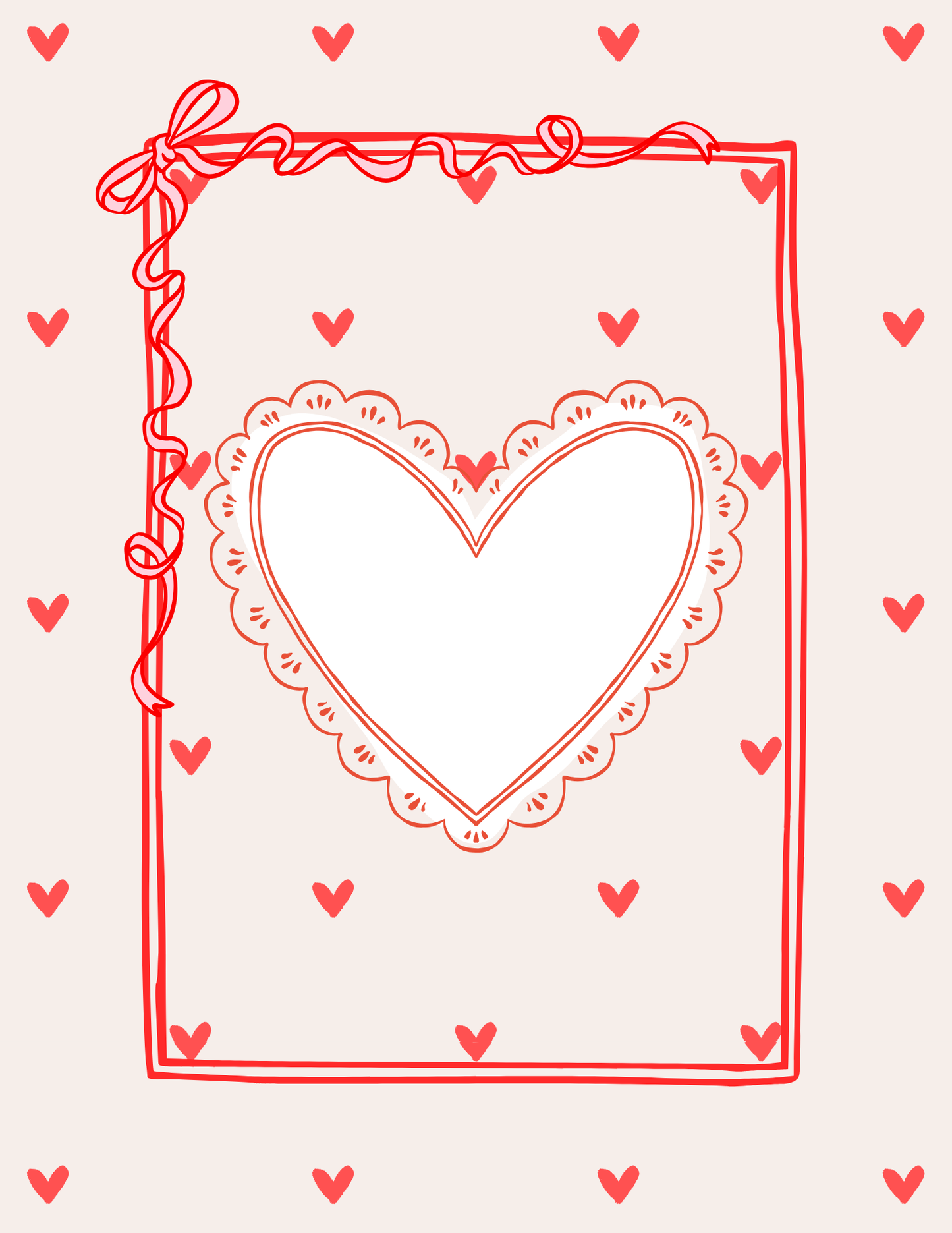 Lace Heart (print)