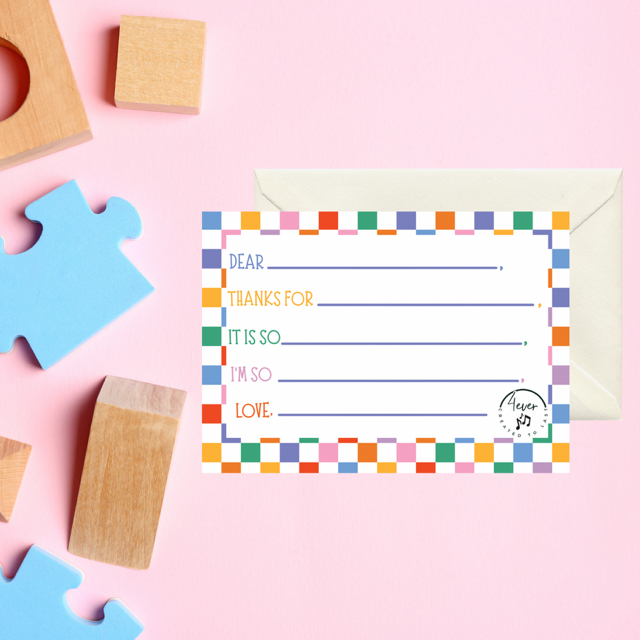 Kids Thank You Notes