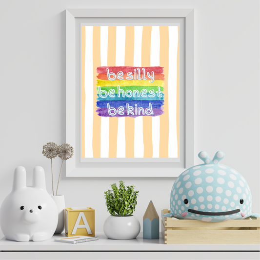 Silly, Honest, Kind (print)