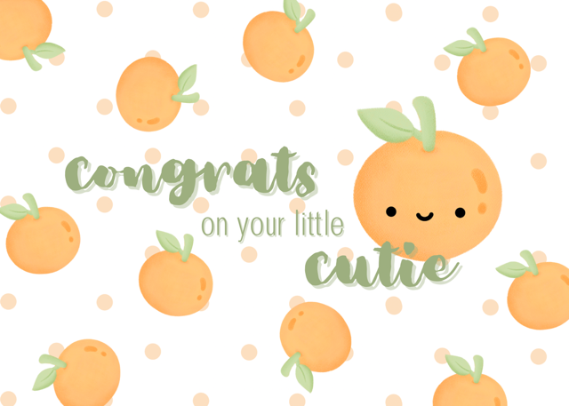 Congrats on Your Little Cutie