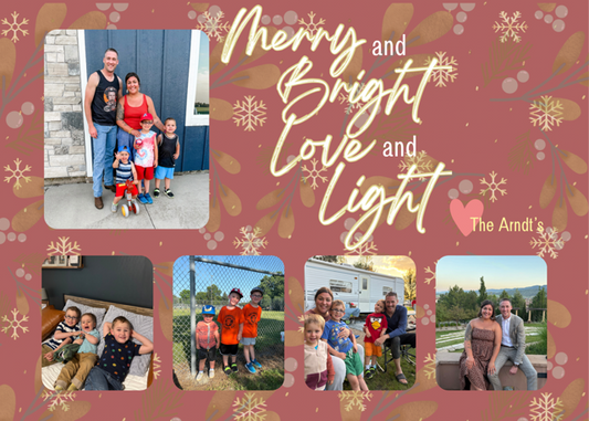 Merry & Bright/Love & Light-CUSTOM (PRE-ORDER)
